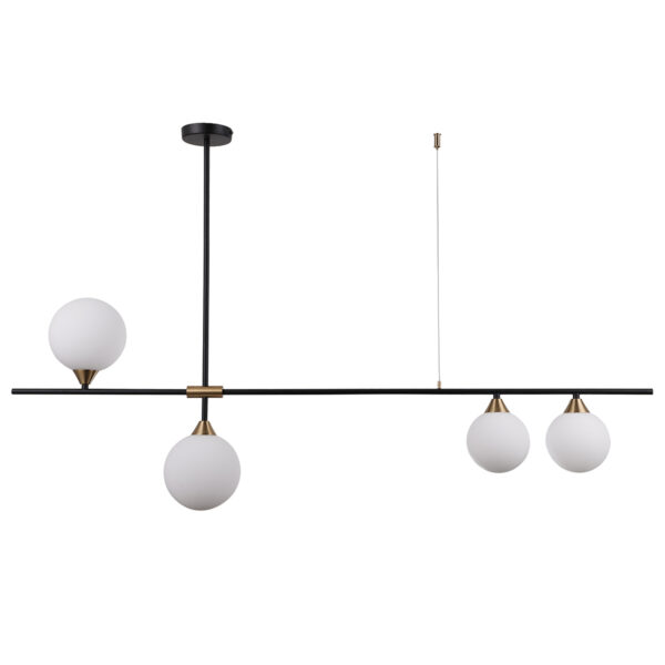 Pendant lamp Lux Belmonte – modern pendant lamp in black