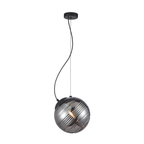 Pendant lamp Lux Perona – modern pendant lamp in matt black and metal