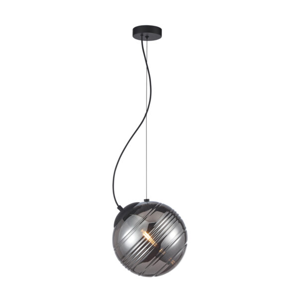 Pendant lamp Lux Perona – modern pendant lamp in matt black and metal