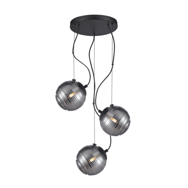 Pendant lamp Lux Perona 40w – modern pendant lamp in matt black and metal