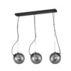 Pendant lamp Lux Perona – modern pendant lamp in matt black and metal alloy