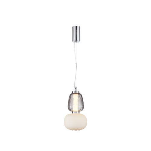 Pendant lamp Lux Eris – modern pendant lamp in chrome and metal alloy
