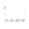 Pendant lamp Lux Eris – modern pendant lamp in chrome and metal alloy