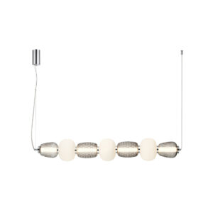 Pendant lamp Lux Eris – modern pendant lamp in chrome and metal alloy