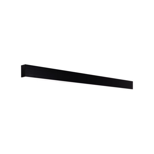 Linear surface light Lux Traversi SL Ceiling 086 Black – linear surface lights in matt white and aluminium