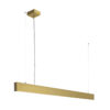 Linear pendant light Lux Traversi SL Suspended 086 Gold – linear pendant lights in gold and aluminium
