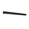 Linear surface light Lux Traversi RX Ceiling 114 Black – linear surface lights in matt black and aluminium