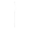 Linear pendant light Lux Sella VR Tube 200 White 30w – linear pendant lights in matt white and aluminium