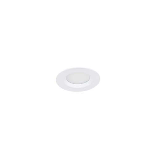 Recessed ceiling light Lux Modulus – minimalist recessed ceiling light in matt white and aluminum