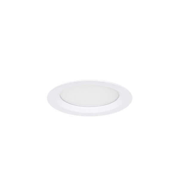 Recessed ceiling light Lux Modulus 13w – minimalist recessed ceiling light in matt white and aluminum