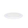 Recessed ceiling light Lux Modulus 15w – minimalist recessed ceiling light in matt white and aluminum