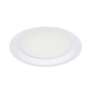 Recessed ceiling light Lux Modulus 23w – minimalist recessed ceiling light in matt white and aluminum
