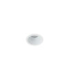 Recessed ceiling light Lux Lupo XS – minimalist recessed ceiling light in white and aluminum