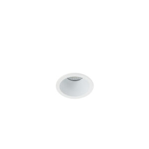 Recessed ceiling light Lux Lupo XS – minimalist recessed ceiling light in white and aluminum