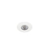 Recessed ceiling light Lux Encanto – minimalist recessed ceiling light in white and aluminium
