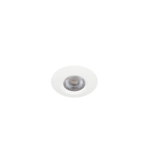 Recessed ceiling light Lux Encanto – minimalist recessed ceiling light in white and aluminium