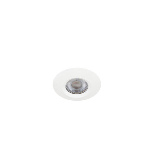 Recessed ceiling light Lux Encanto – minimalist recessed ceiling light in white and aluminium