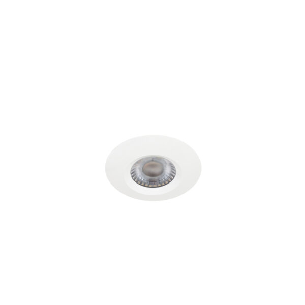 Recessed ceiling light Lux Encanto – minimalist recessed ceiling light in white and aluminium