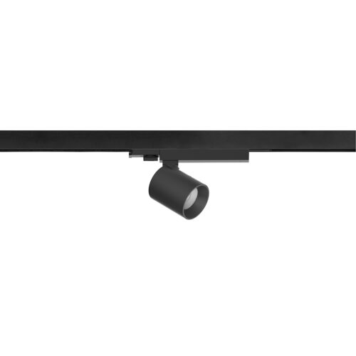 Track light projector Lux Sierra 3C S 17.8w – adjustable track lighting in black and aluminum