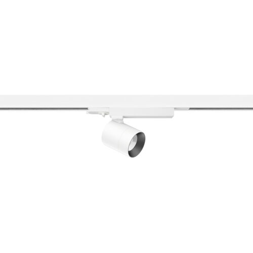 Wires for track lighting Lux Sierra 3C S – wires for track lighting in white with structure and aluminum