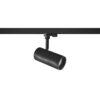 Track light projector Lux Kandez 3C M 15w – adjustable track lighting in black and aluminum