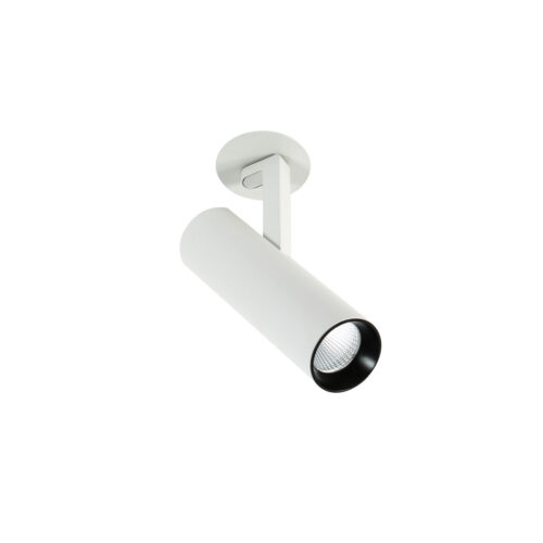 Recessed ceiling light Lux Bocca White 4000K – minimalist recessed ceiling light in white