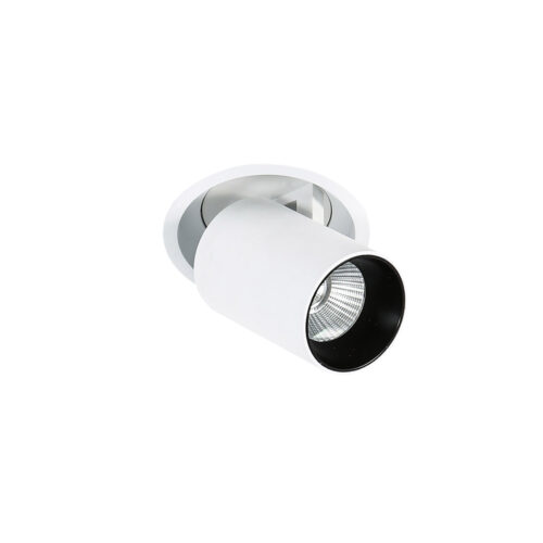 Recessed ceiling light Lux Merge 4000K – minimalist recessed ceiling light in white