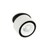 Recessed ceiling light Lux Sevilla Round 4000K – minimalist recessed ceiling light in white