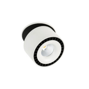 Recessed ceiling light Lux Sevilla Round 4000K – minimalist recessed ceiling light in white