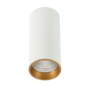 Surface mounted ceiling light Lux Moldes Big WH/GO Celing 3000K – surface mounted ceiling lights in gold white and aluminum