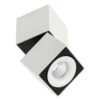 Surface mounted ceiling light Lux Sevilla Square Ceiling 3000K – surface mounted ceiling lights in white
