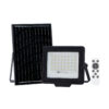 Solar light Lux Norla 100w – solar lights in black and plastic