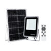 Solar light Lux Bares 100w – solar lights in grey and aluminum
