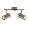 Spotlight Lux Palmoni 35w – focused LED spotlight in nickel satin