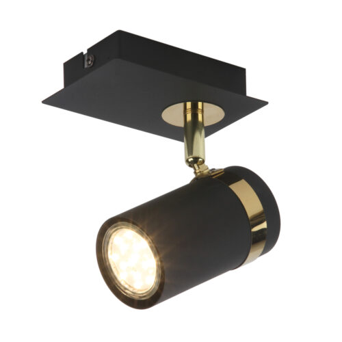 Spotlight Lux Verano – focused LED spotlight in black