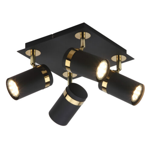 Spotlight Lux Verano – focused LED spotlight in black