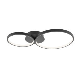 Spotlight Lux Maver – focused LED spotlight in black and steel