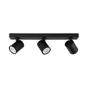 Spotlight Lux Lumsi – focused LED spotlight in sandblasted black