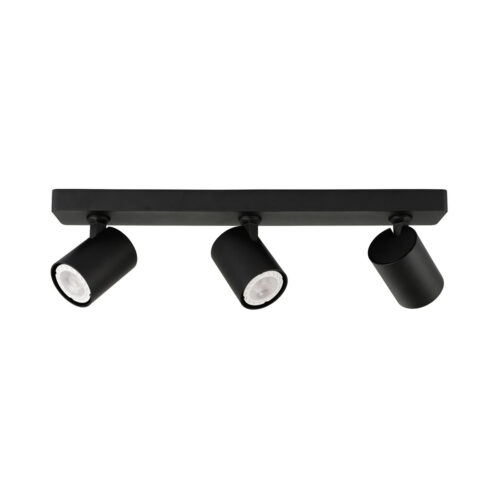 Spotlight Lux Lumsi – focused LED spotlight in sandblasted black