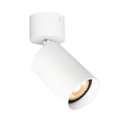 Spotlight Lux Nesto – focused LED spotlight in white and aluminum