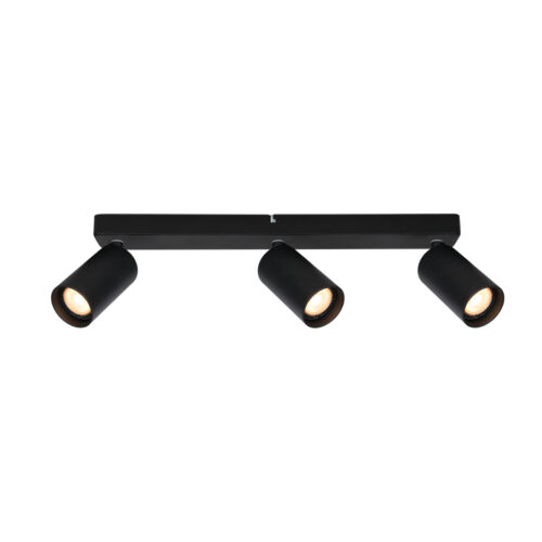 Spotlight Lux Nesto – focused LED spotlight in sandblasted black and steel