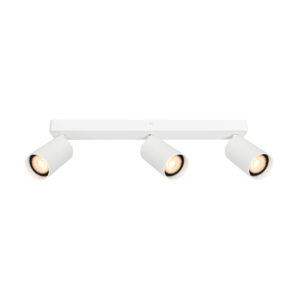 Spotlight Lux Nesto – focused LED spotlight in sandy white and steel