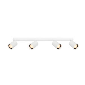 Spotlight Lux Nesto – focused LED spotlight in sandy white and steel