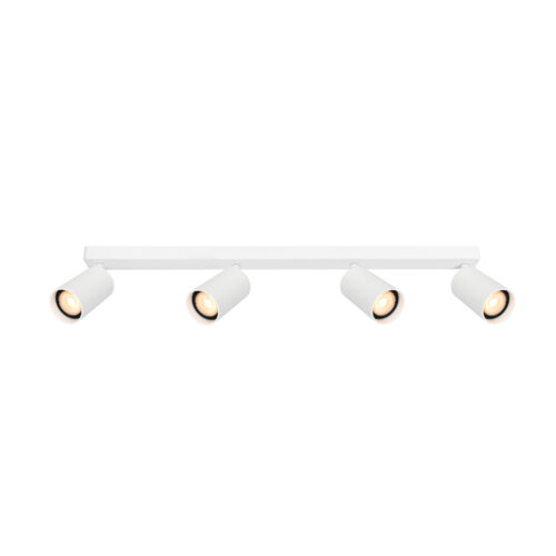 Spotlight Lux Nesto – focused LED spotlight in sandy white and steel