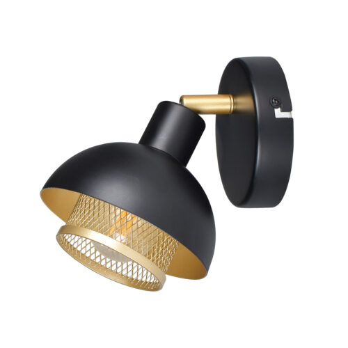 Spotlight Lux Savio – focused LED spotlight in matt black