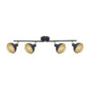 Spotlight Lux Savio – focused LED spotlight in matt black