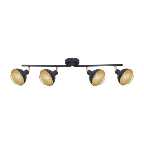 Spotlight Lux Savio – focused LED spotlight in matt black