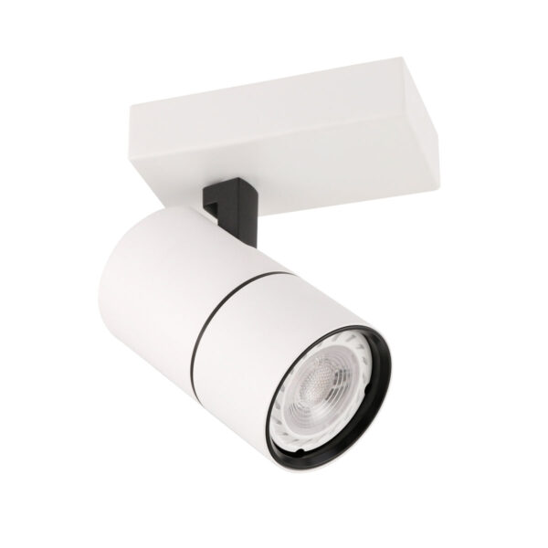 Spotlight Lux Laconi – focused LED spotlight in white