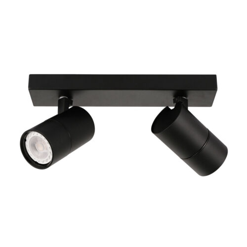 Spotlight Lux Laconi – focused LED spotlight in black