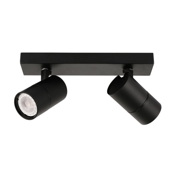 Spotlight Lux Laconi – focused LED spotlight in black